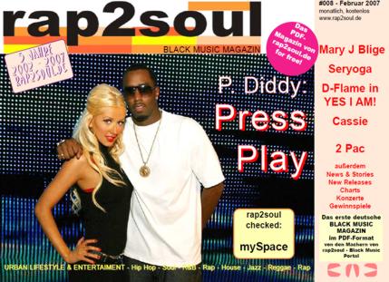rap2soul - Black Music Magazin #008 - Februar 2007
