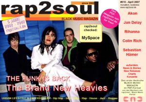 rap2soul - Black Music Magazin #010 - April 2007
