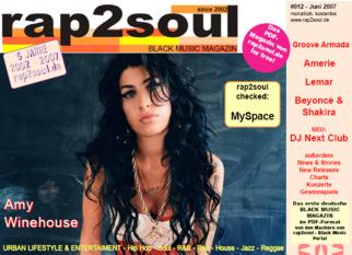 rap2soul - Black Music Magazin #012 - Juni 2007