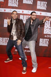 B-Tight und Sido - BLUTZBRDAZ feiert Premiere in Berlin (Foto: obs / Constantin Film)