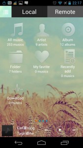 Screenshot: Moobo Music-Player | Bild: Redaktion
