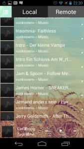 Screenshot: Moobo Music-Player | Bild: Redaktion