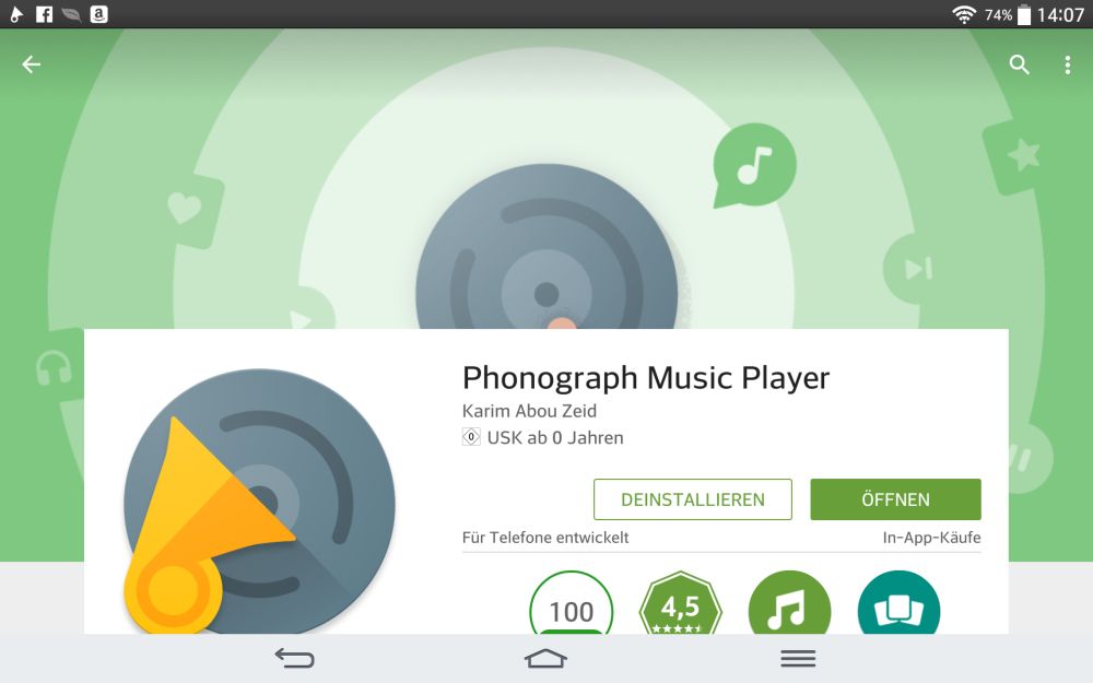Phonograph Music Player | Screenshot: Redaktion