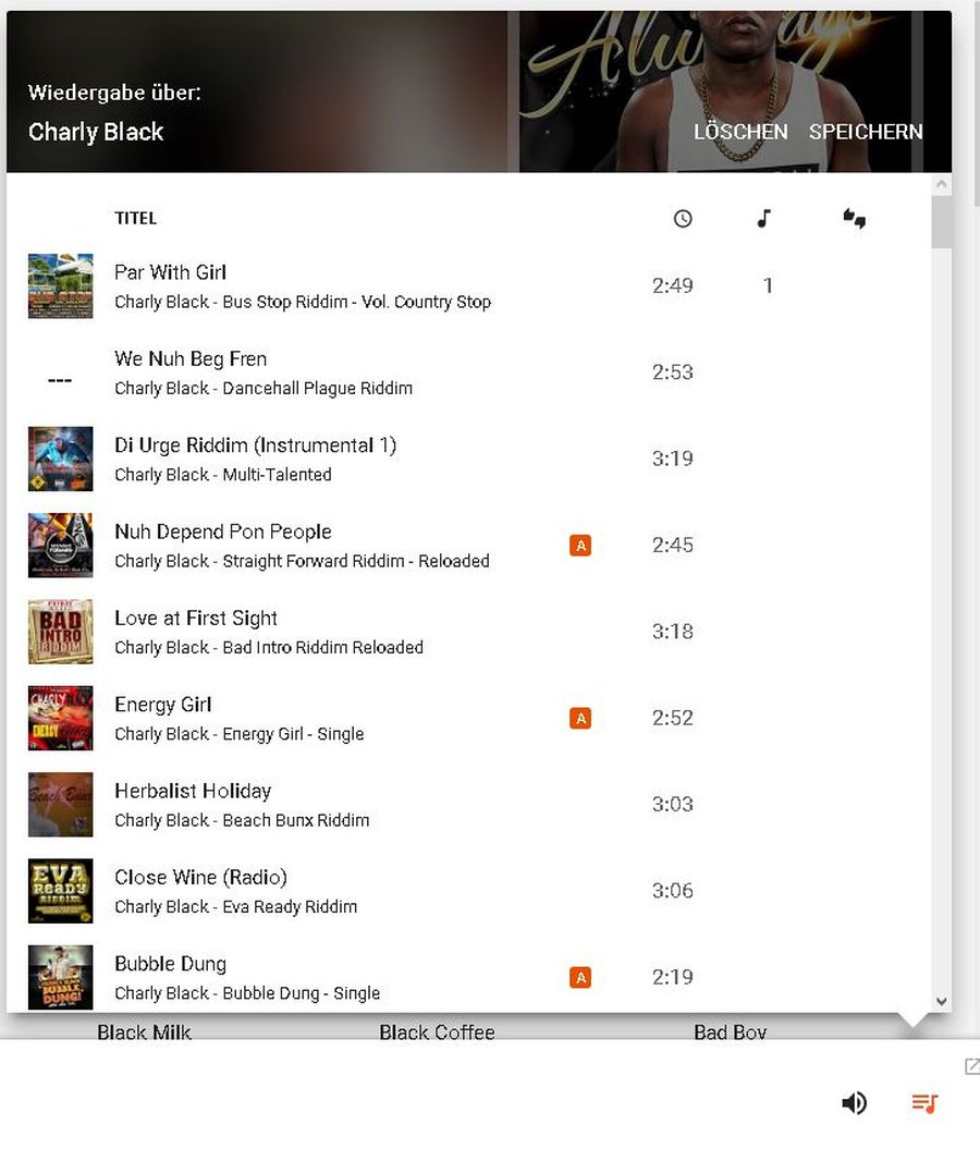 Google Play Music im Test | Screenshot: Redaktion