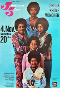 The Jackson 5 Plakat von 1972