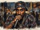 2Pac Street-art (KI-Art)