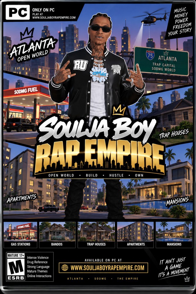 Soulja Boy startet eigenes Videospiel „Rap Empire“